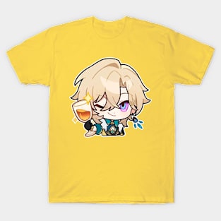 Honkai Star Rail Chibi Aventurine 4 T-Shirt